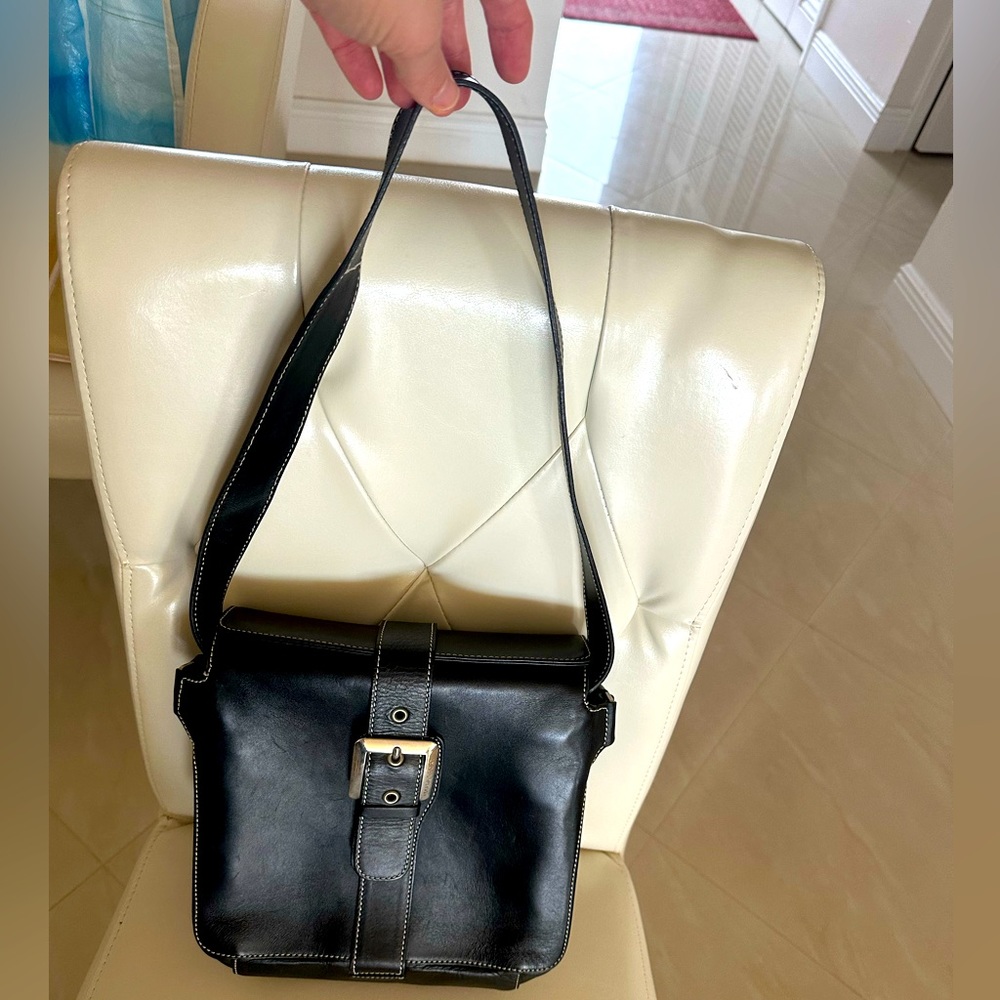 Escada purse. Italian leather. 10 wide x 8.5 tall. 4 in deep